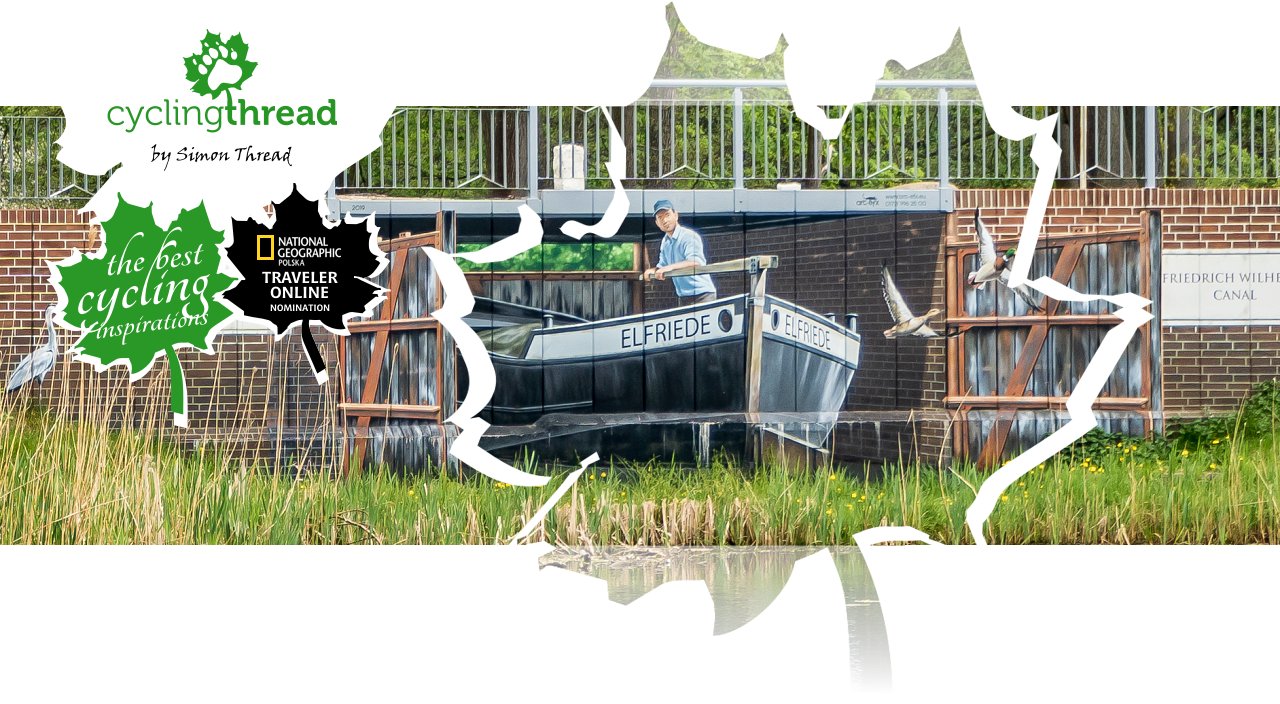 3D painting on&nbsp;the&nbsp;canal lock
