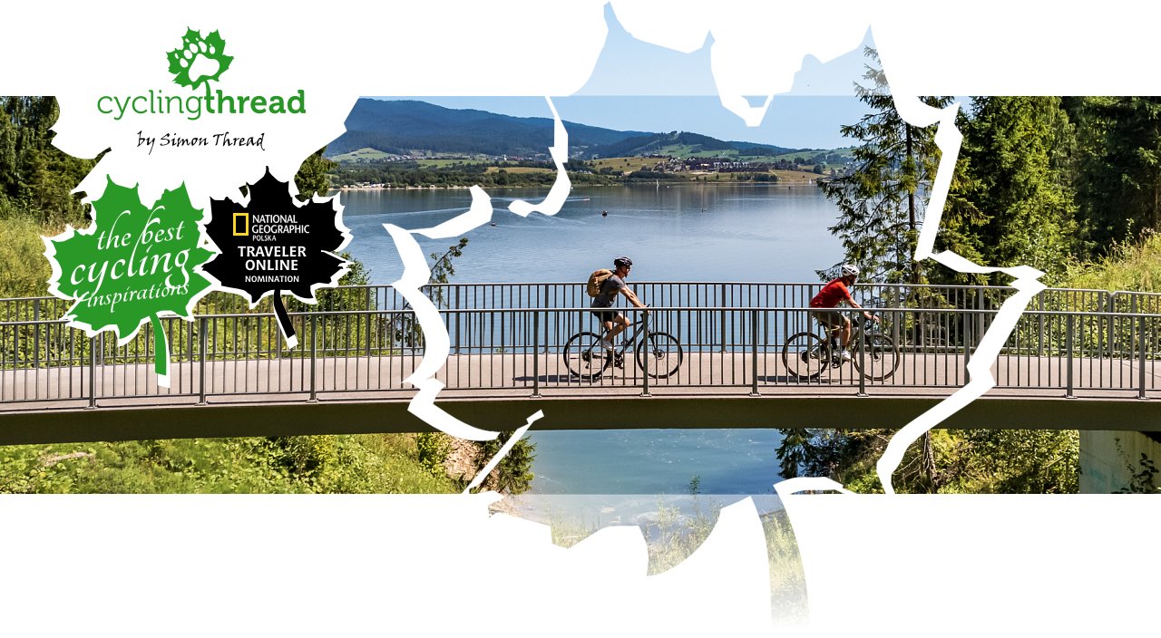 Cycling bridge by&nbsp;Lake Czorsztyn