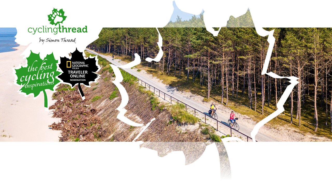 Cycling route near Krynica Morska on&nbsp;the&nbsp;Vistula Spit