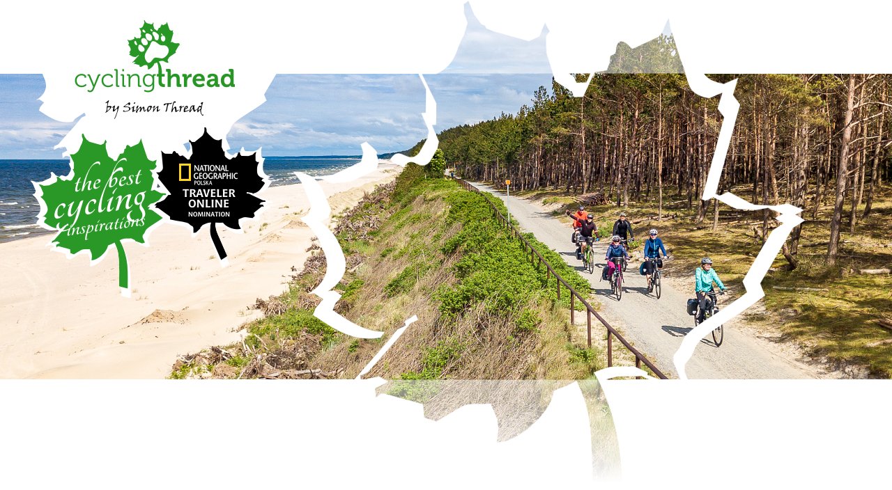 Scenic R10 route on&nbsp;the&nbsp;Vistula Spit