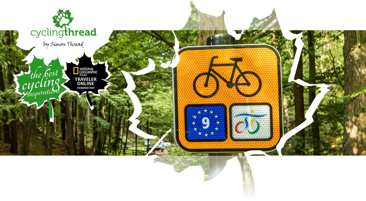 Vistula Cycling Route sign - Pomorskie