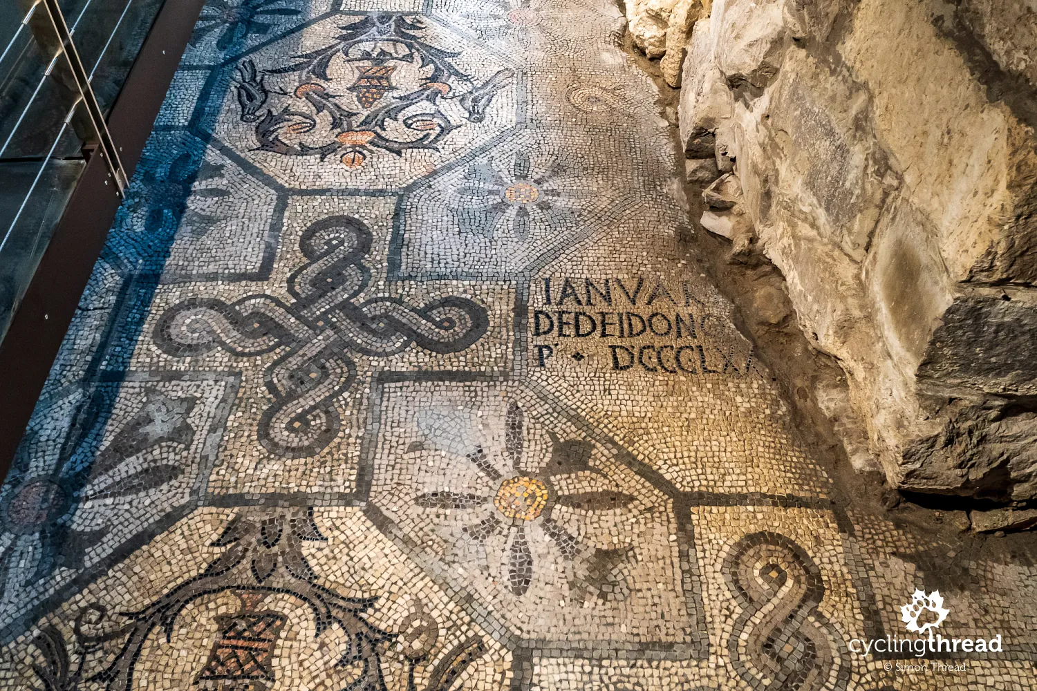4th-century mosaics in the basilica of Aquileia