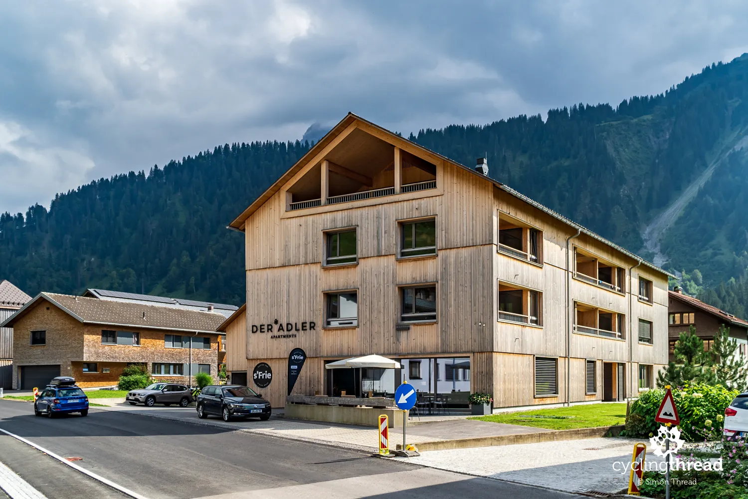 Adler Apartments and s'Frie Café in Schoppernau