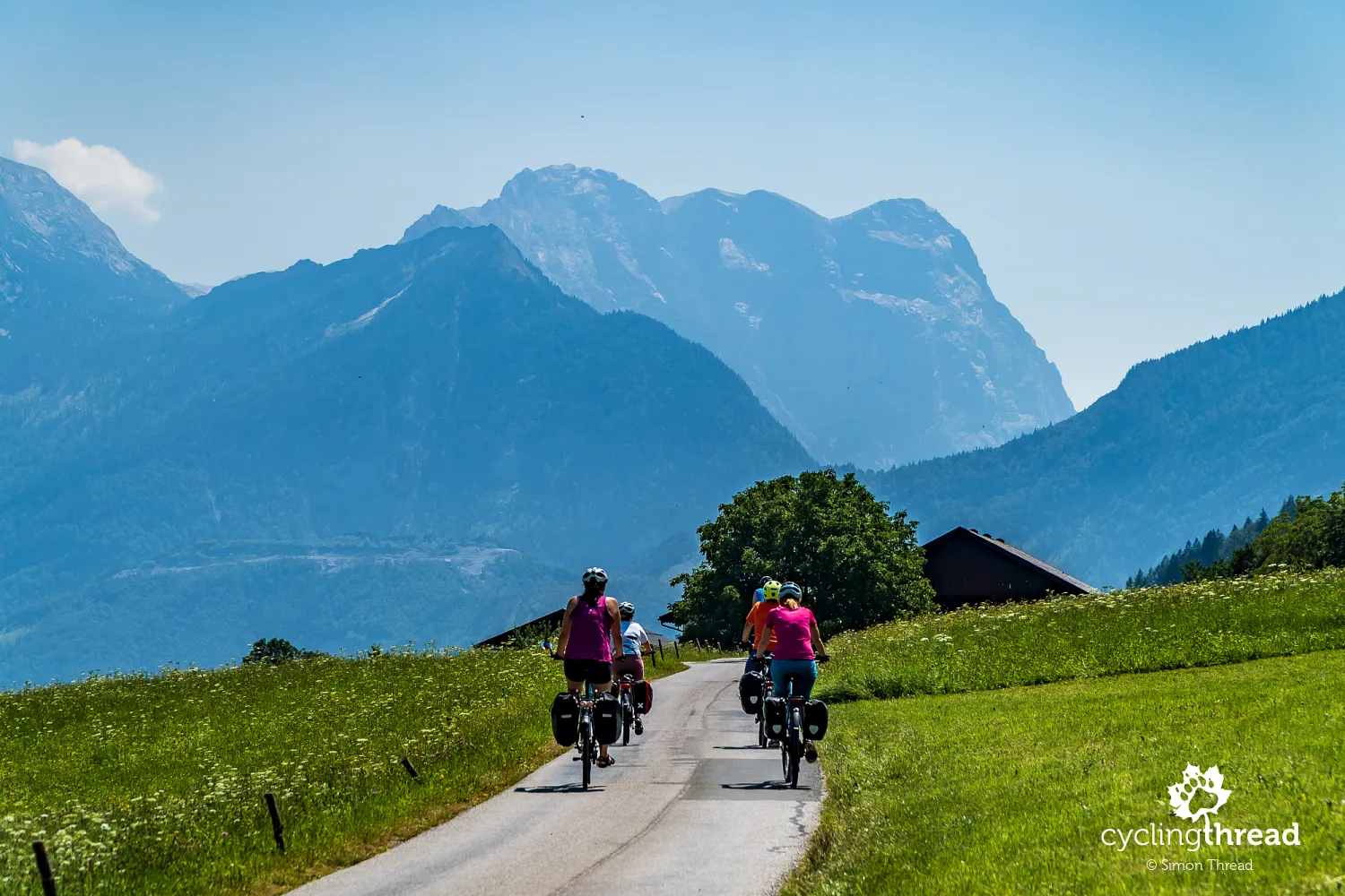 The Alpe-Adria cycle route in Austria