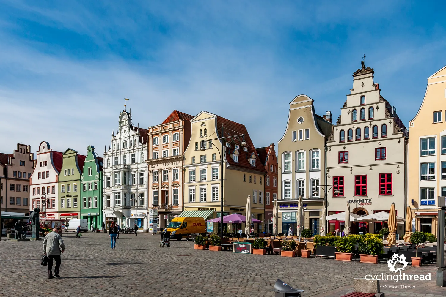 Alter Markt - the Old Market Square in Rostock