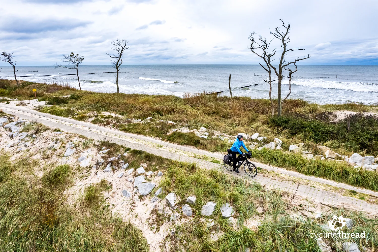The Baltic Sea route near Lake Kopań