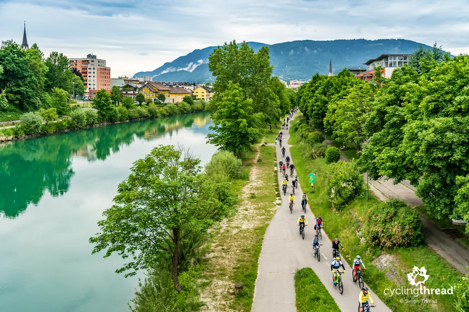 Beginning of the Velovista rally in Villach