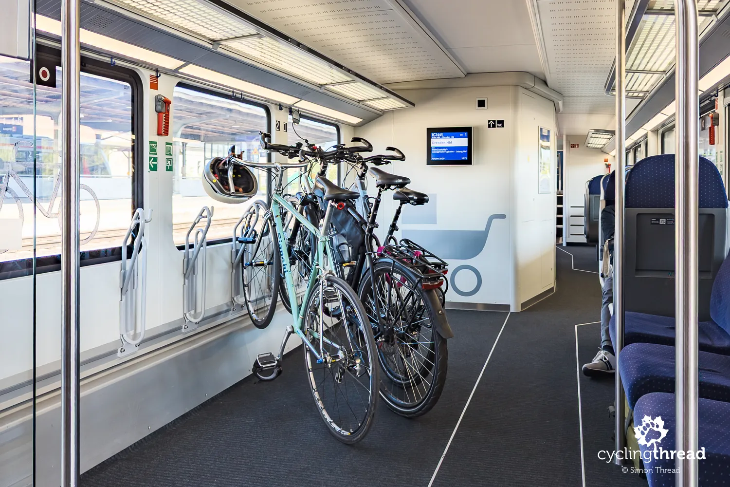 Bicycles on Deutsche Bahn Intercity trains