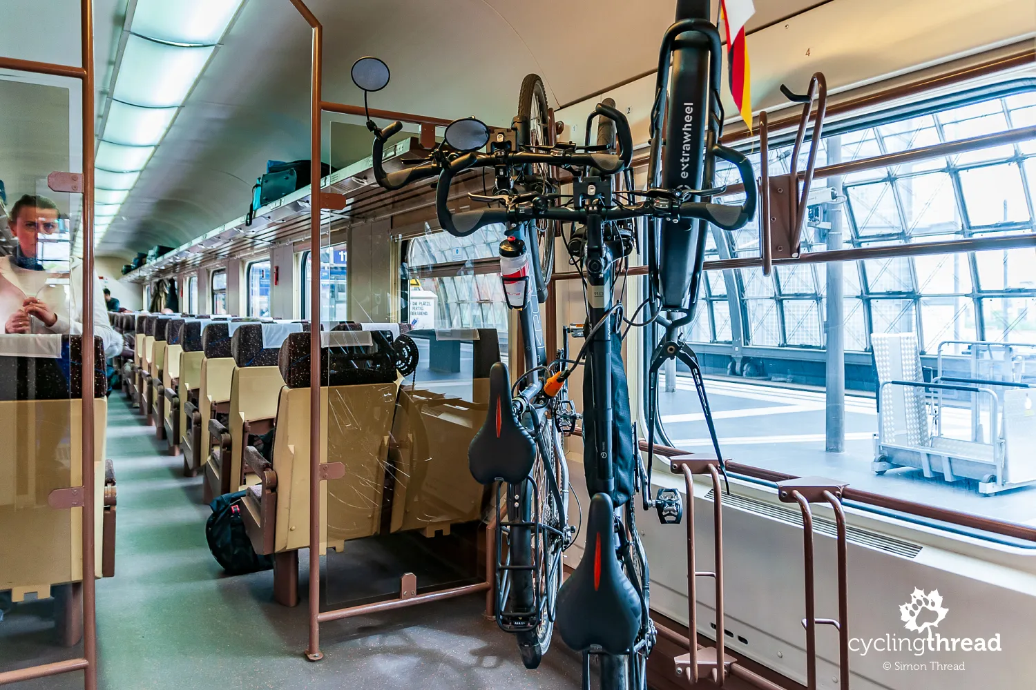 Bikes on EC 55 train from Berlin to Gdynia