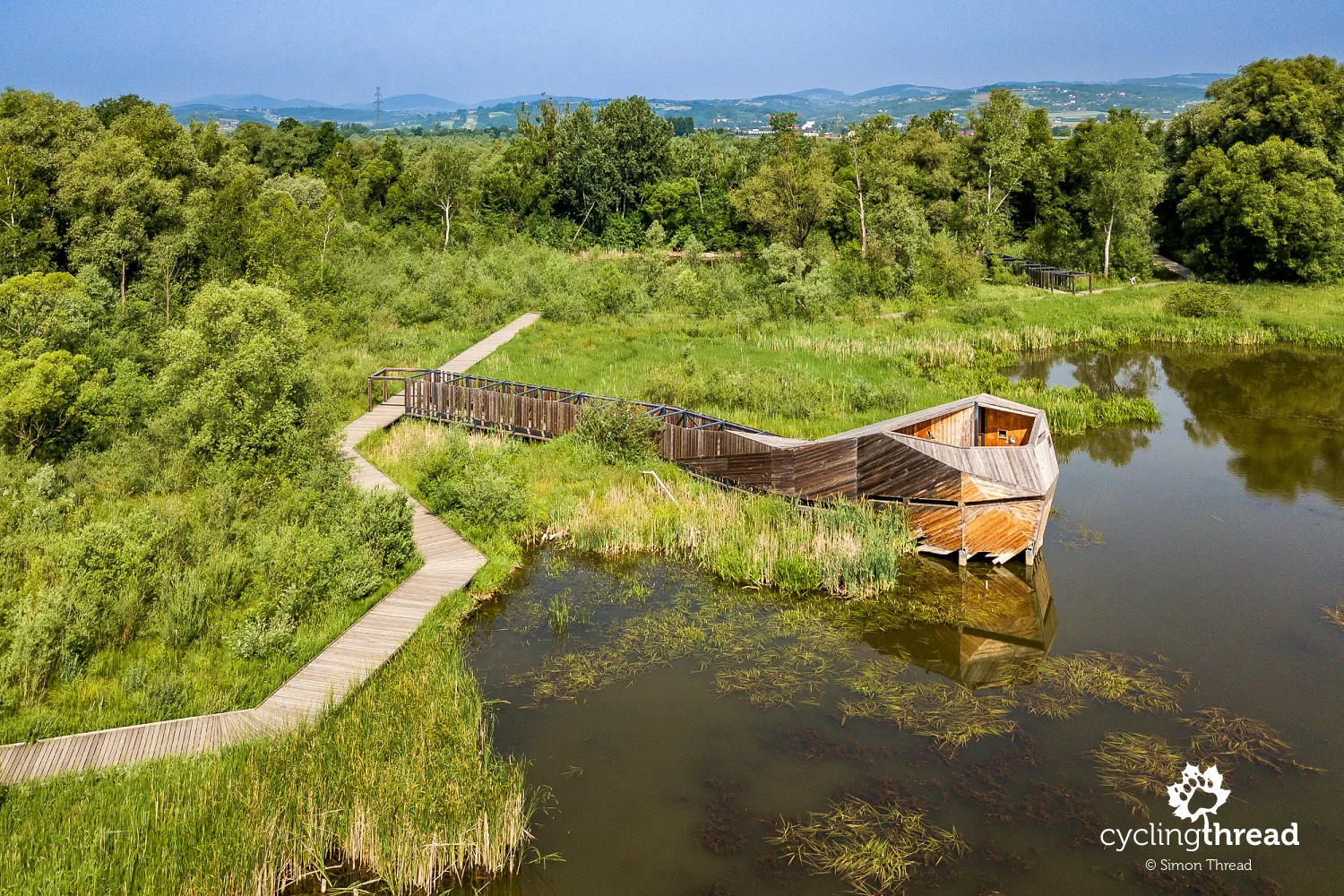 Bobrowisko - a natural enclave near Stary Sącz