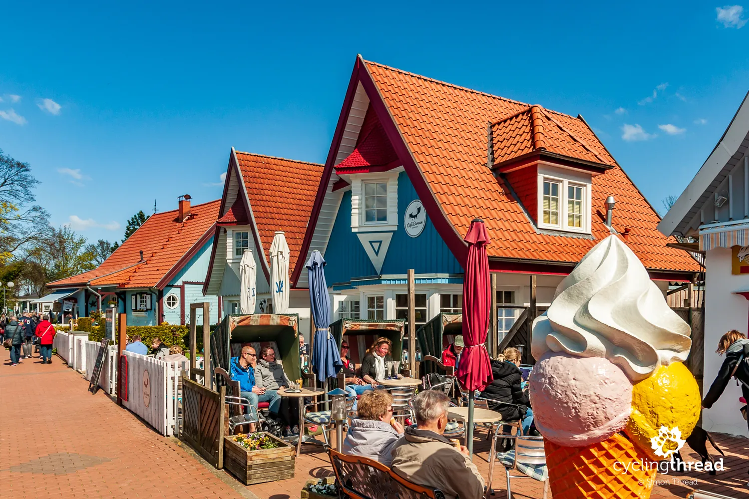 Boltenhagen on the Baltic Sea coast