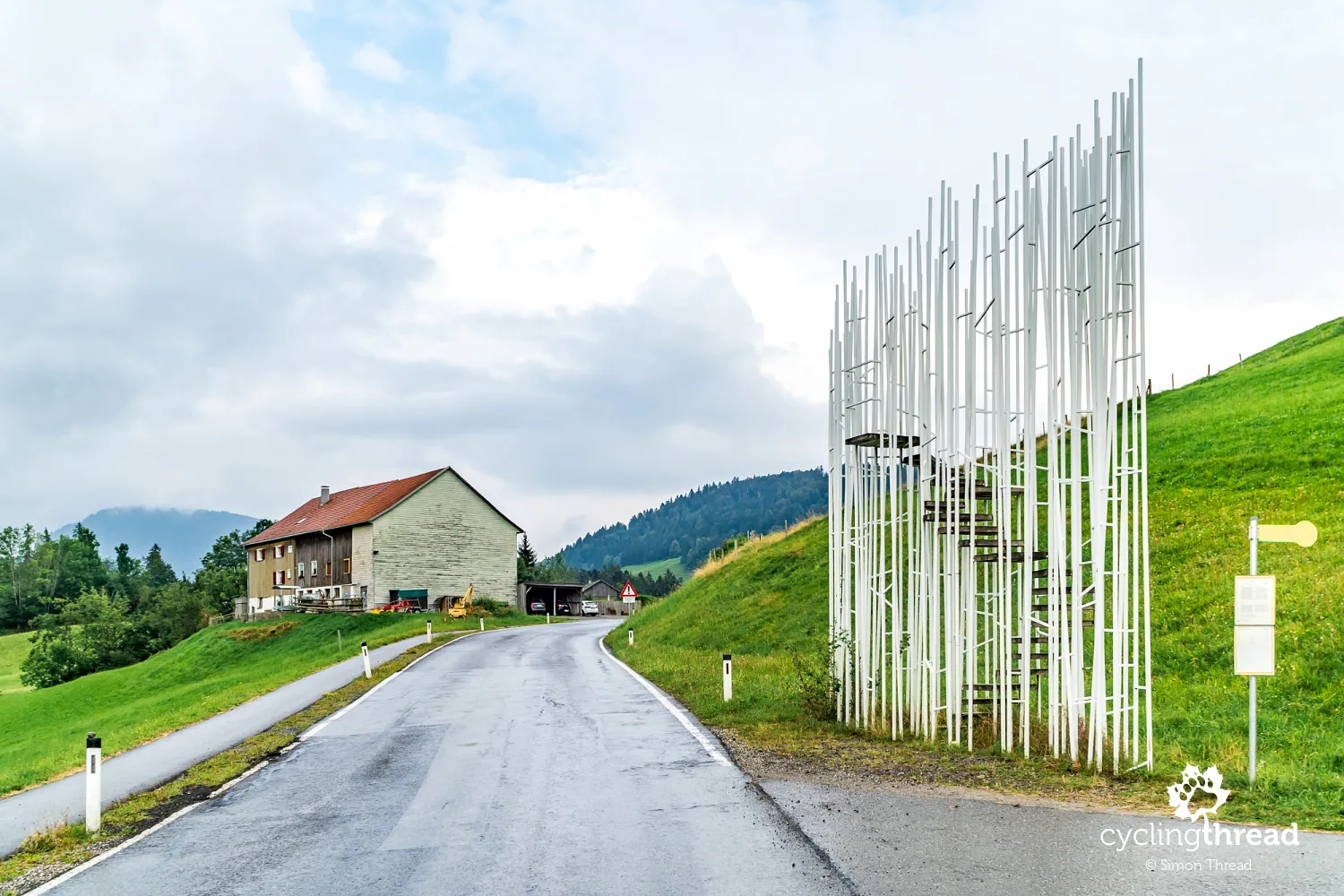 Bus stop in Krumbach by Sou Fujimoto, Japan