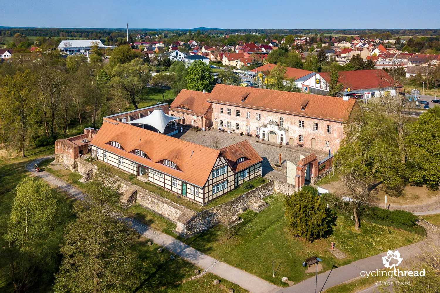 Castle in Storkow in Brandenburg
