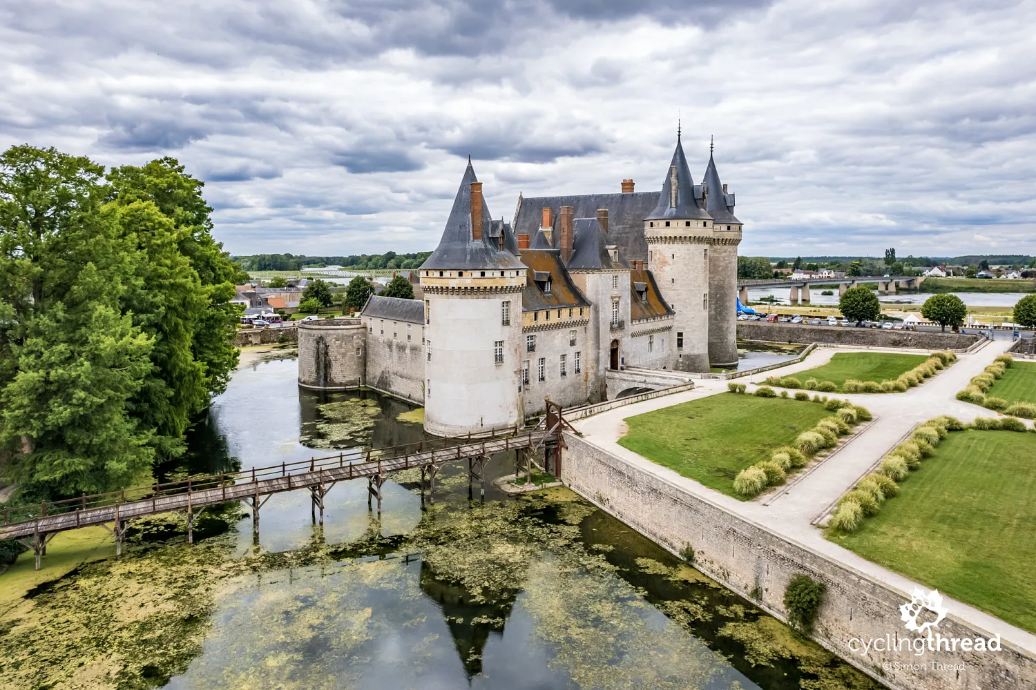 Château de Sully on the Loire in France