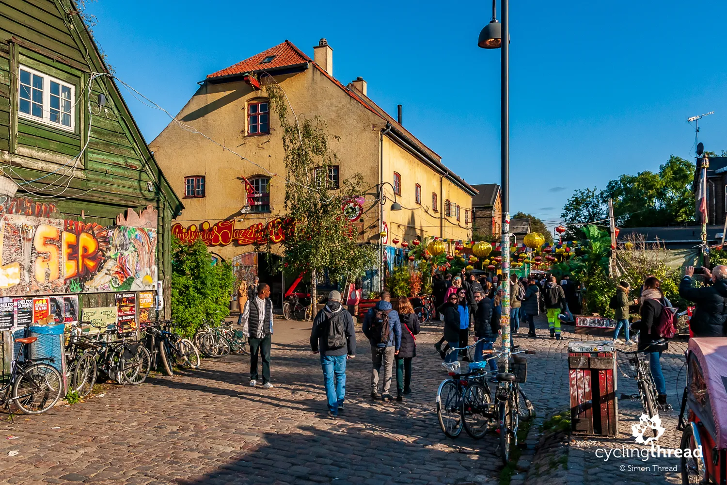 Christiania's center - a hub for narcotic trade