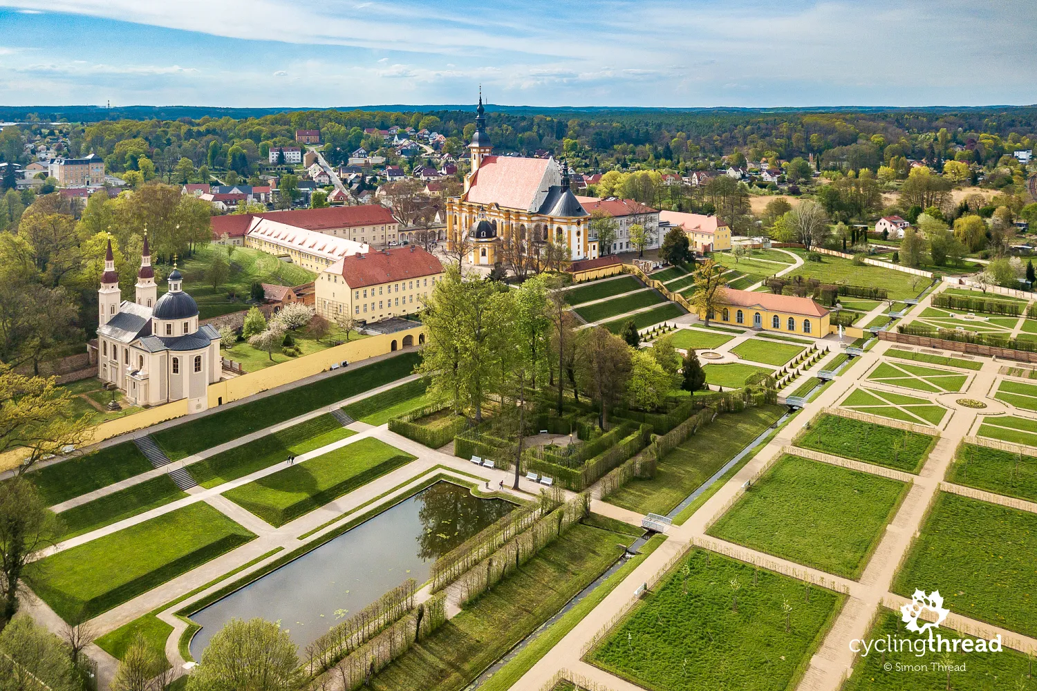 The Cistercian monastery in Neuzelle