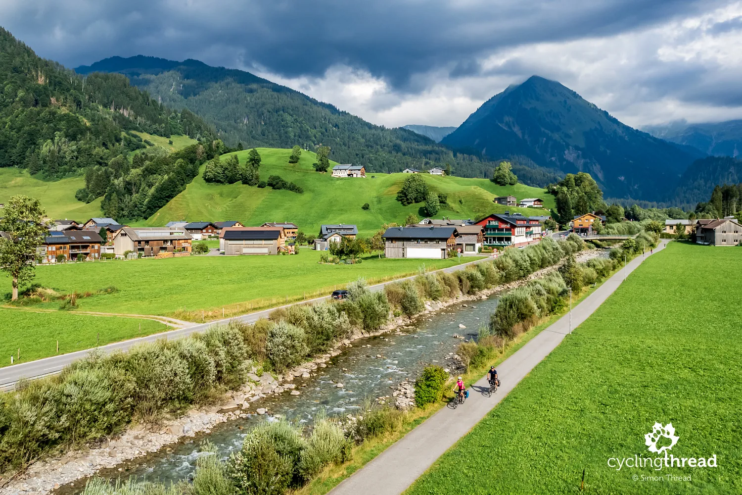 Cycle route nr 3 in Vorarlberg