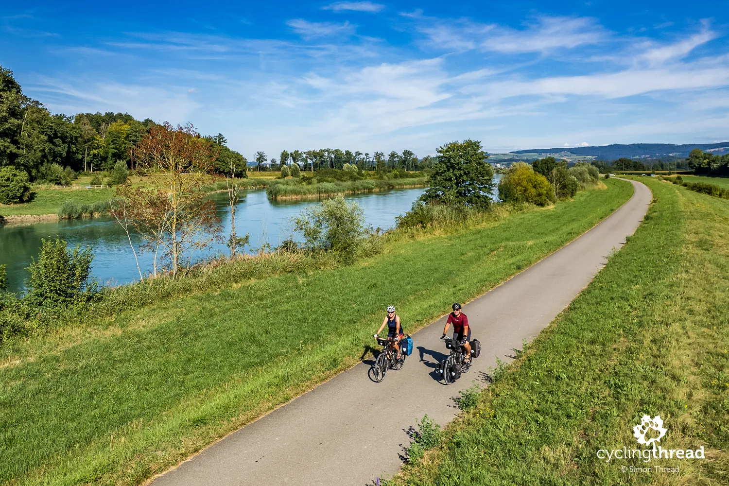 Cycling the Aare Route in Switzerland