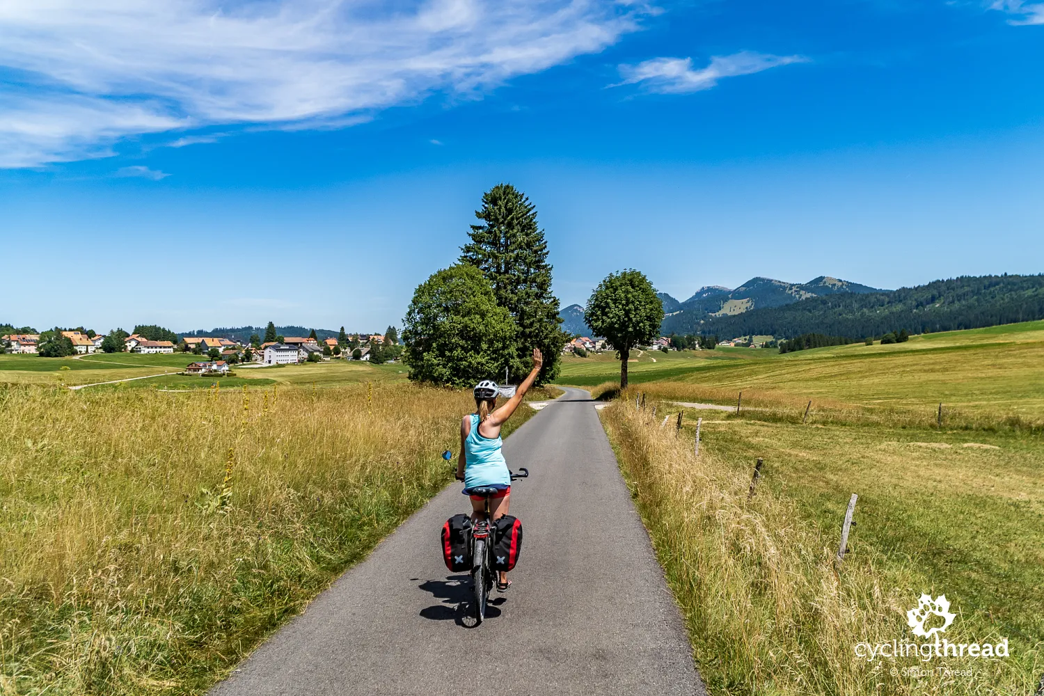 Cycling adventure through Jura