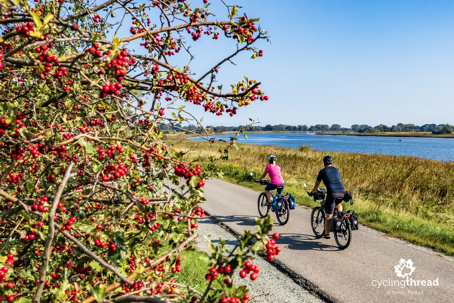 Cycling around Sobieszewo Island