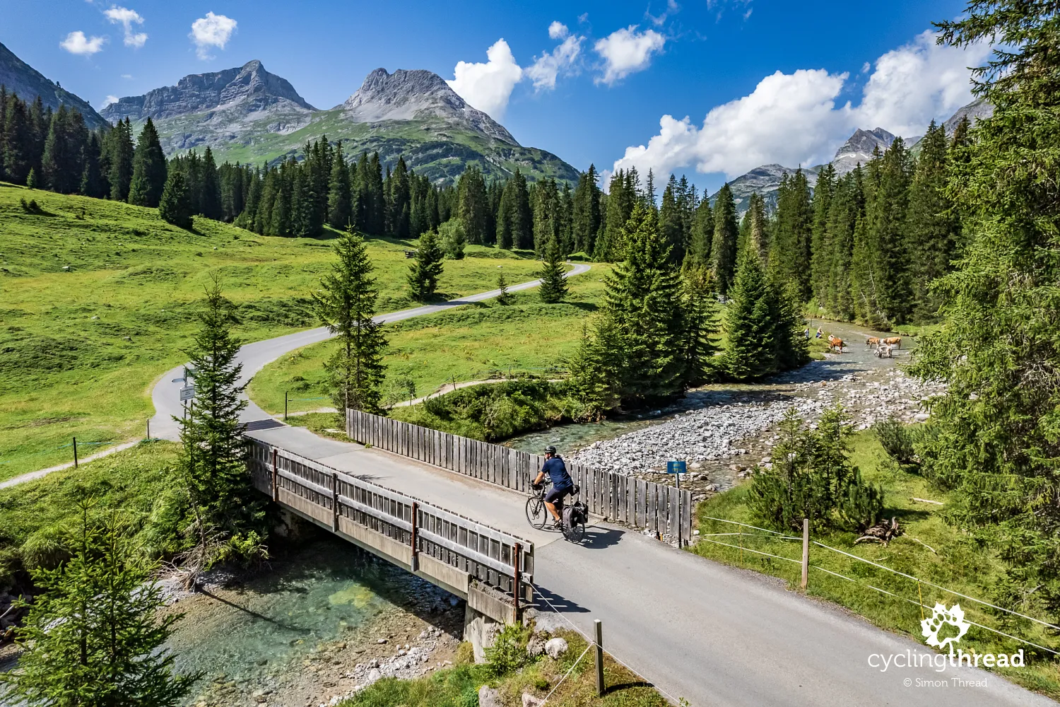 Cycling to the Formarinsee