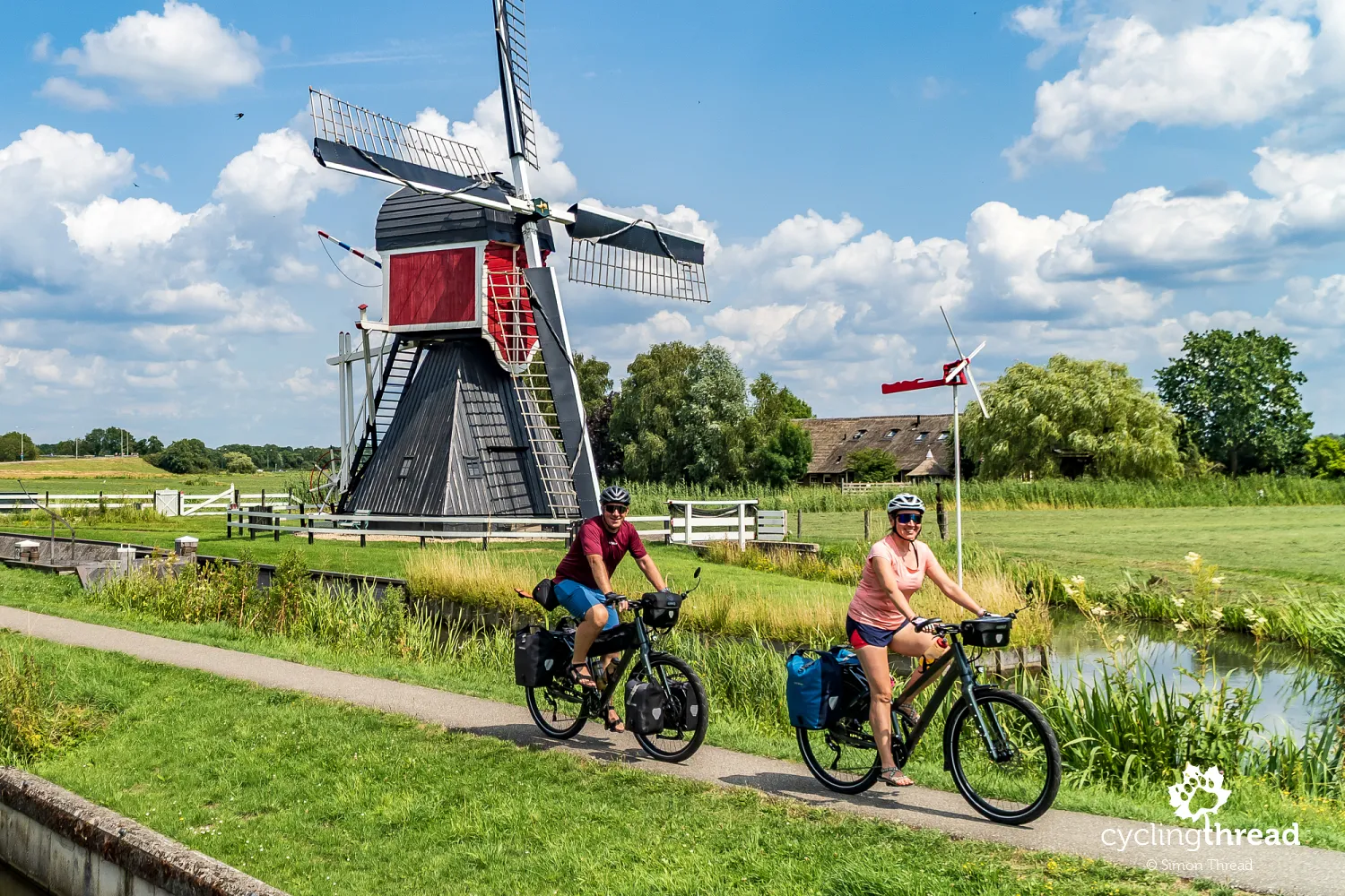 Cycling the Waterline route in Utrecht