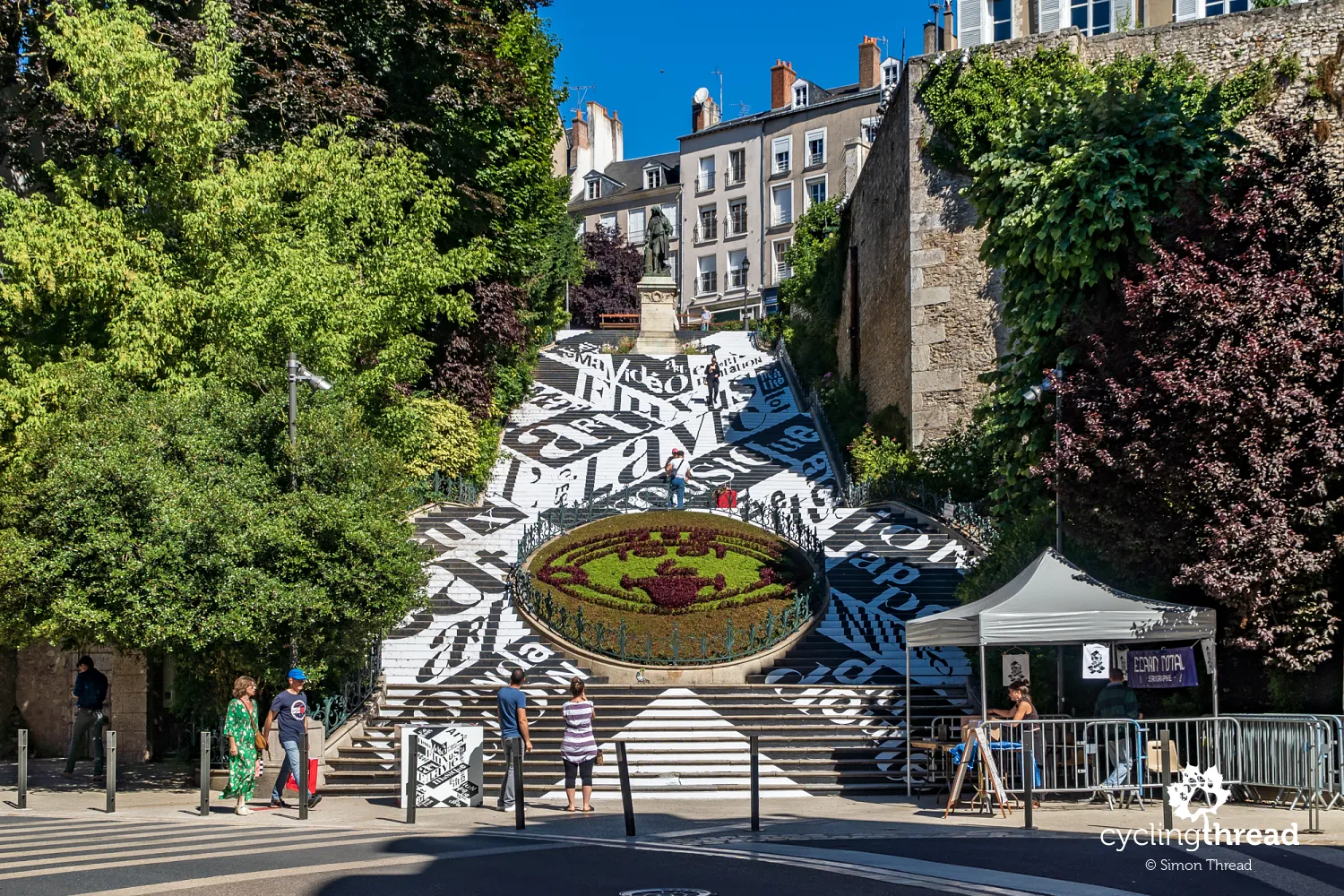 Denis Papin stairs in Blois