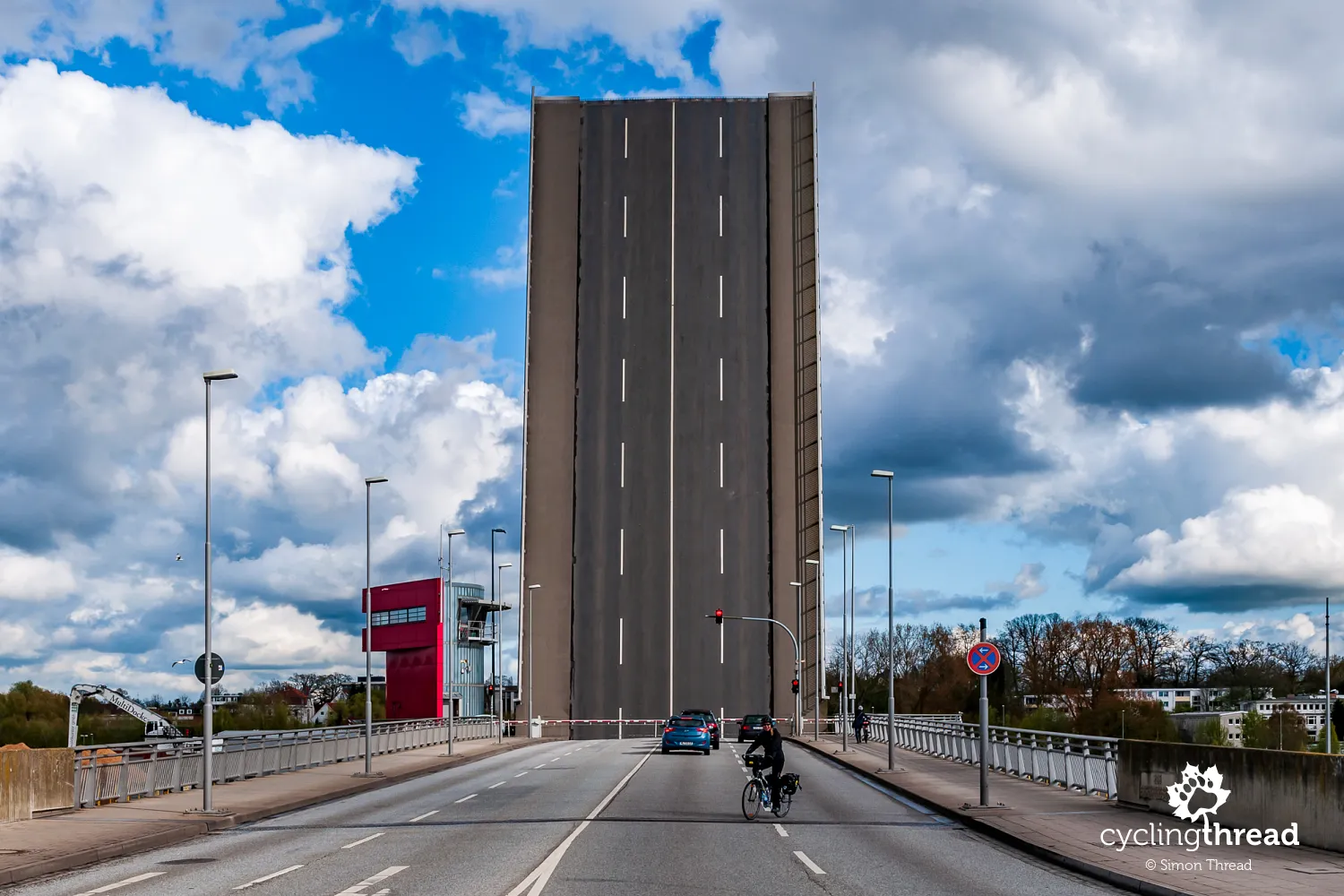 Erik Warburg drawbridge in Lübeck