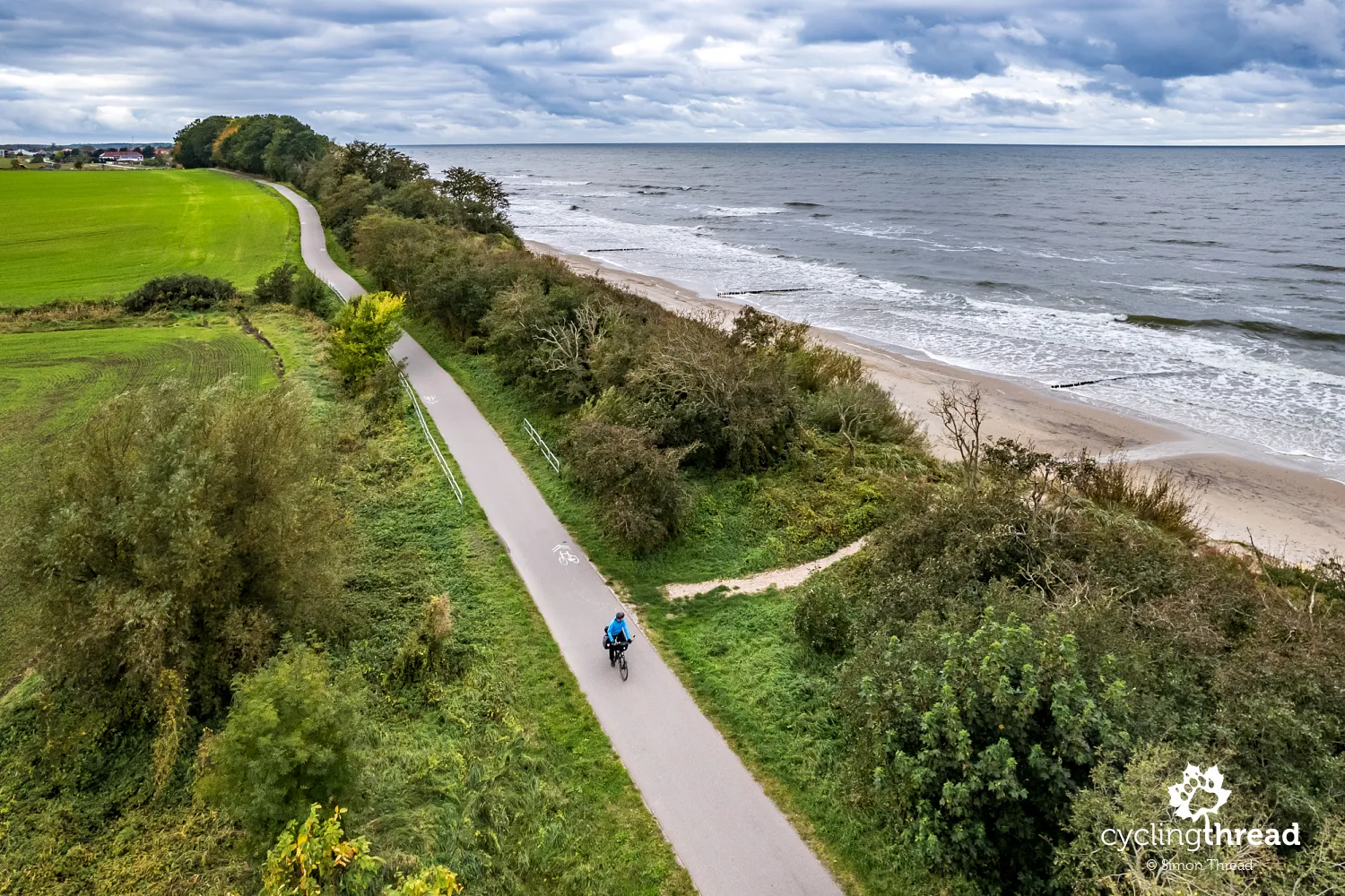 EuroVelo 10 cycling route near Sarbinowo