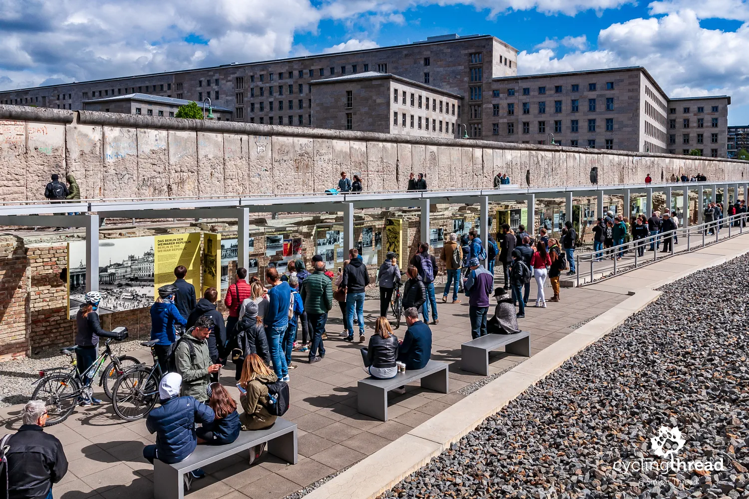 Exhibition at the Topography of Terror museum