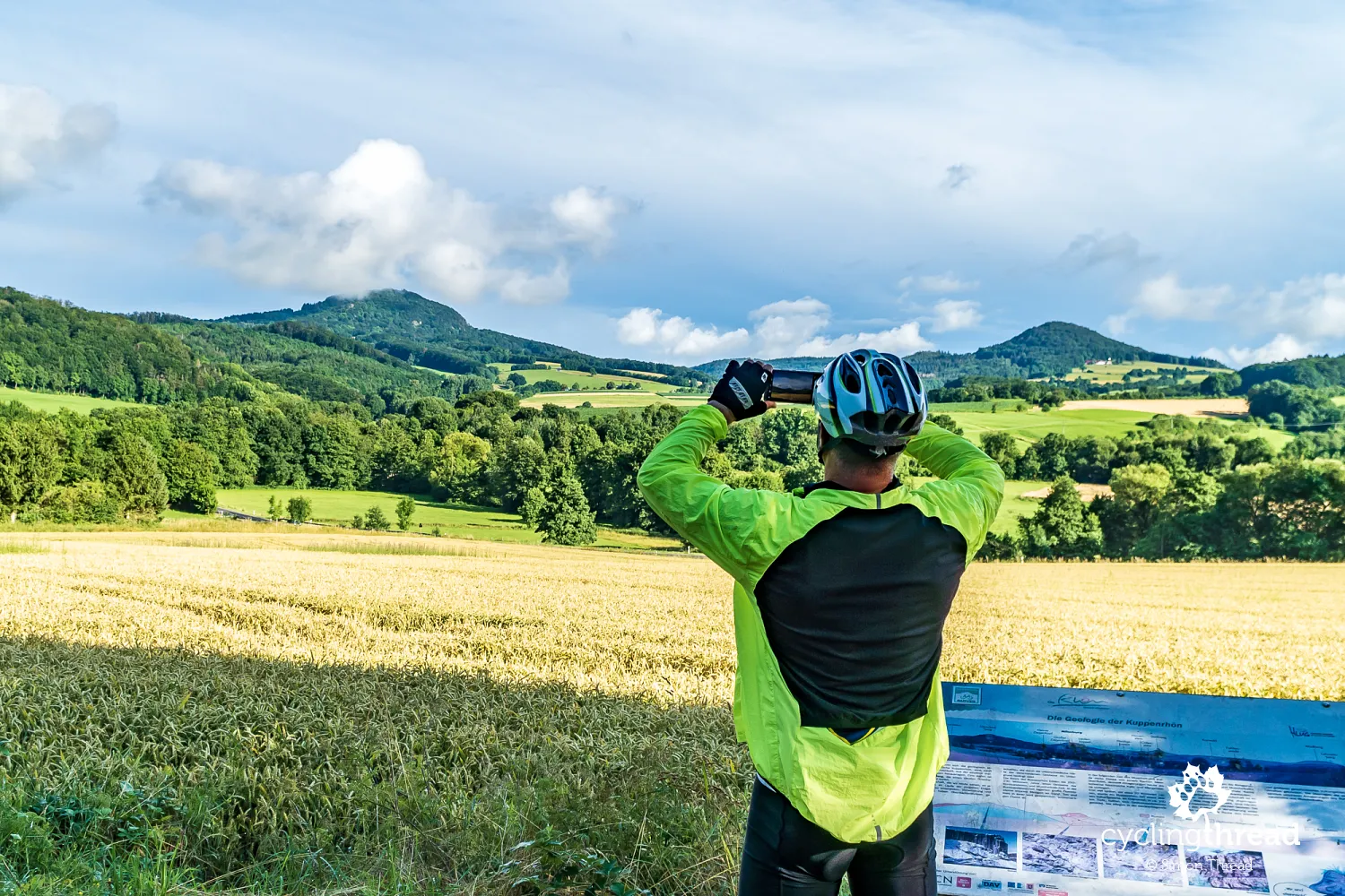 Extinct volcanoes in Hesse, Germany