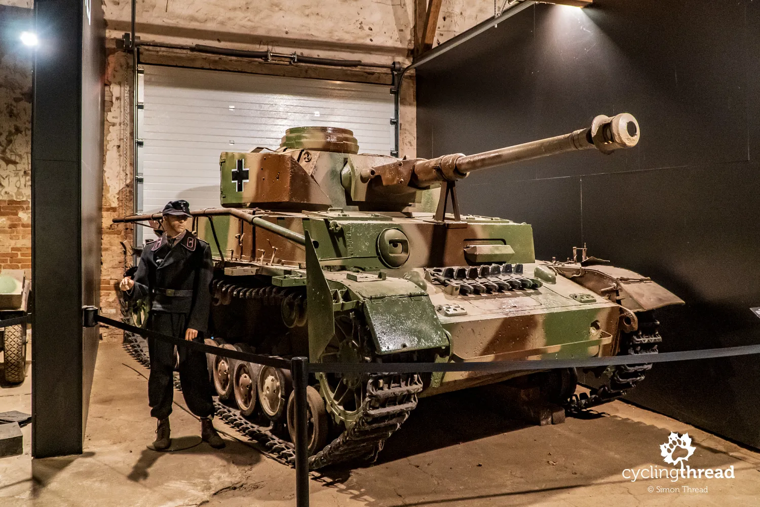 German Panzerkampfwagen IV tank in Kłanino