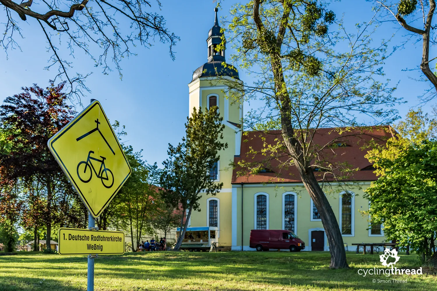 Germany's first cycling church in Wessnig