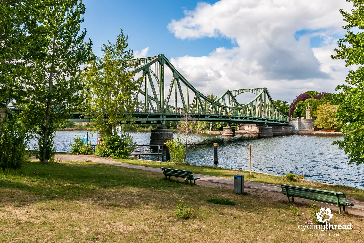 Glienicke Bridge between Berlin and Potsdam