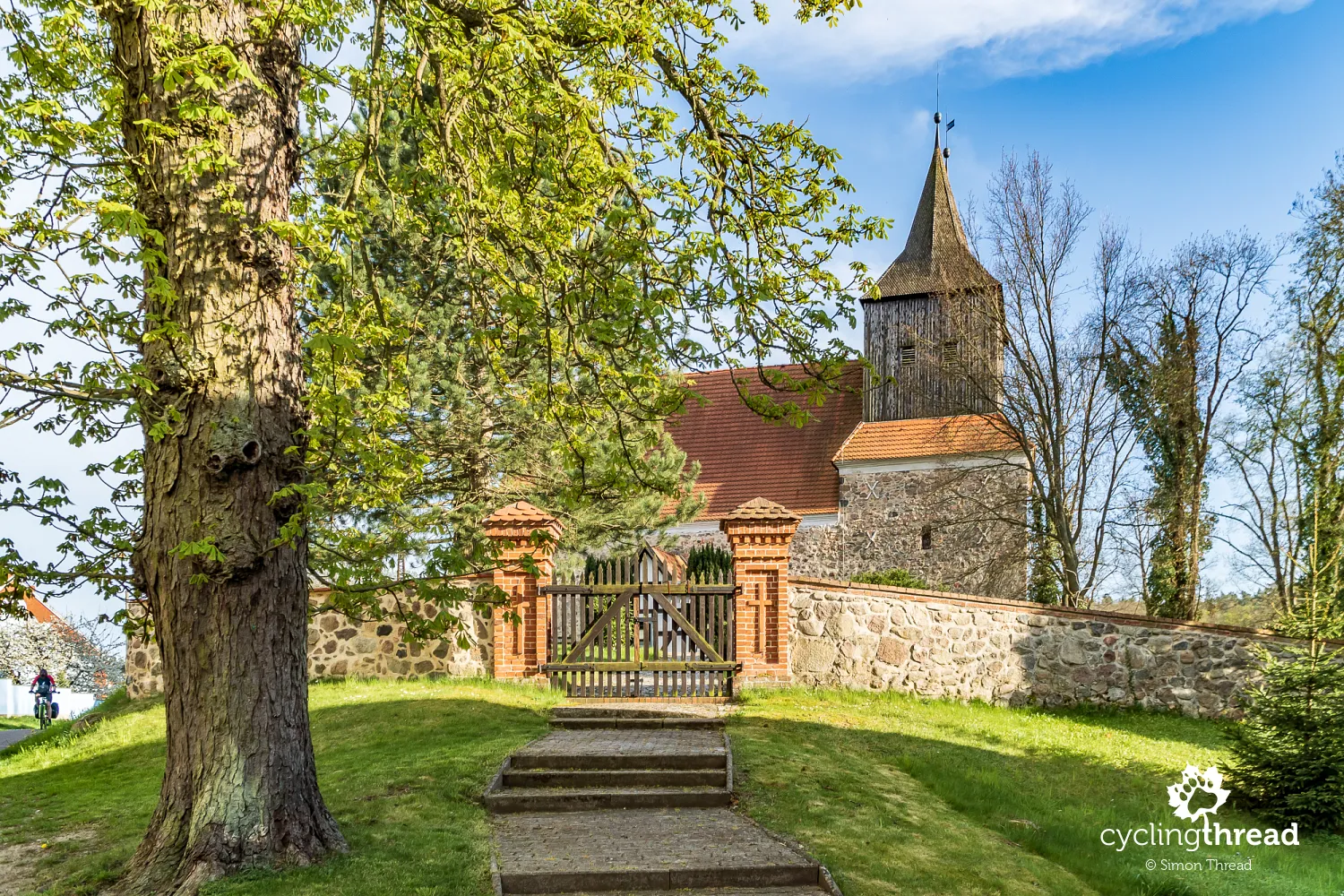 Gothic church in Möbiskruge