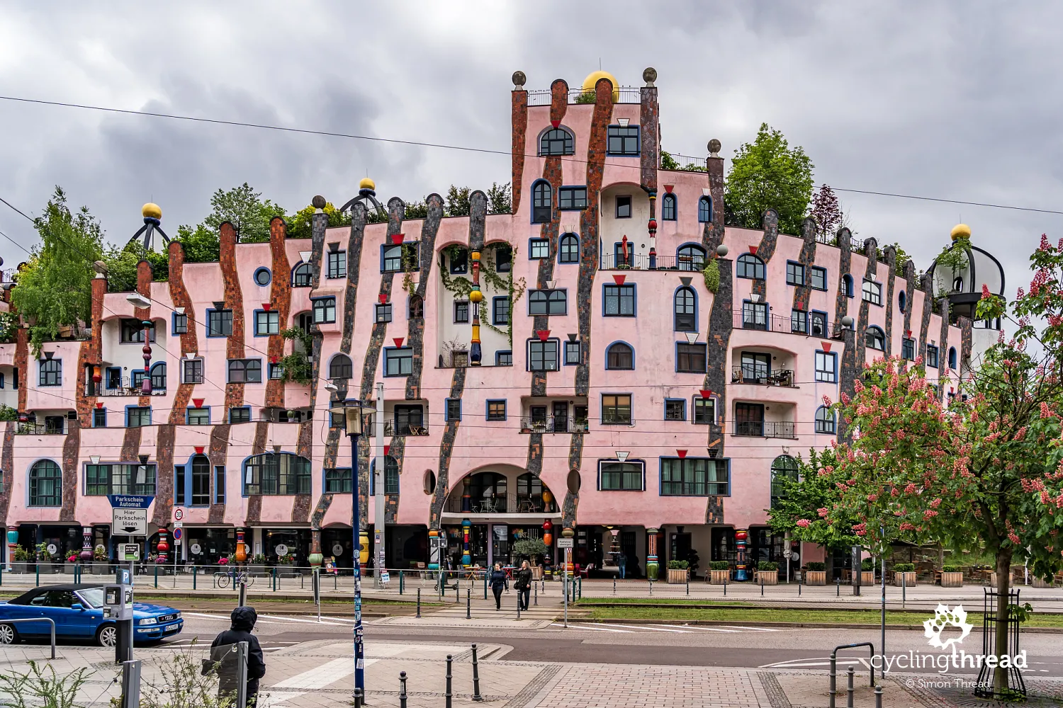 The Green Citadel in Magdeburg