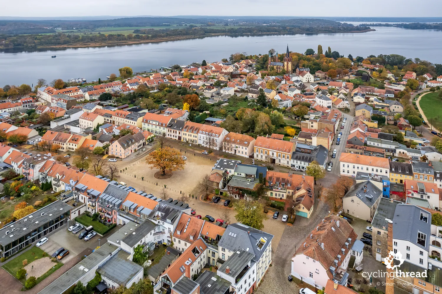 Historic city center of Werder