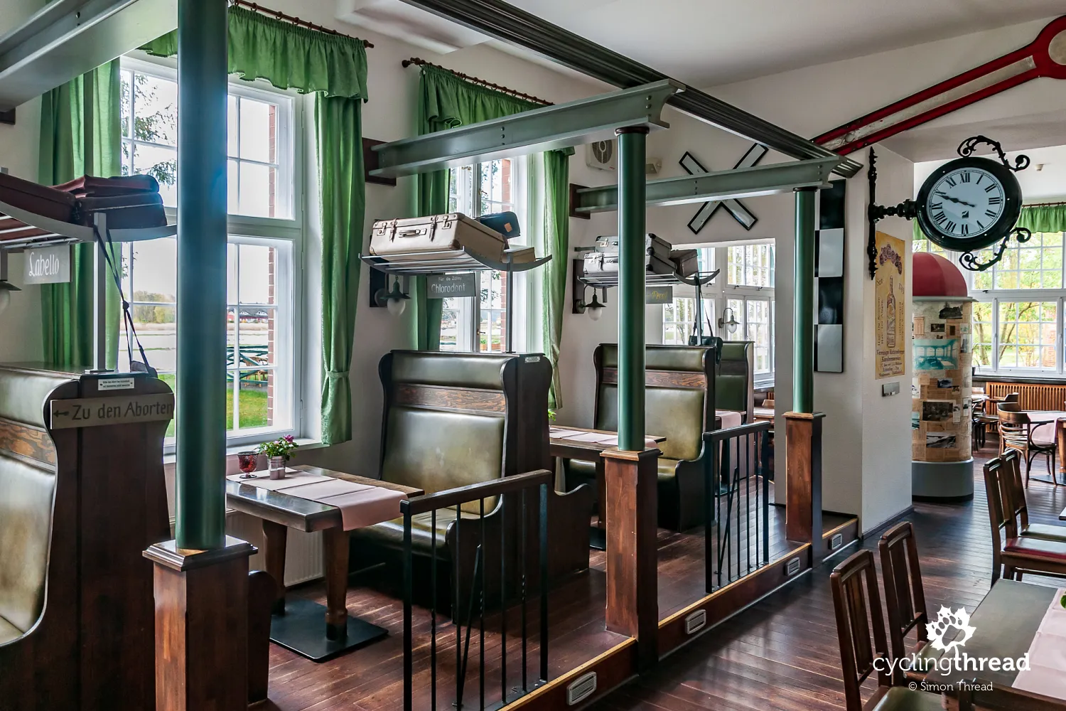 Hotel in the former train station in Prerow