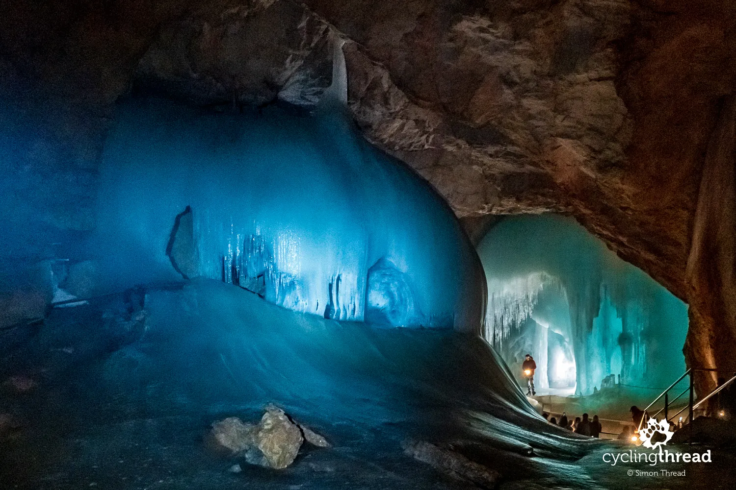 The ice elephant in Eisriesenwelt in Werfen