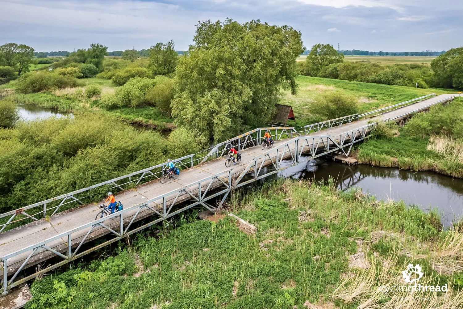 Ina River bridge near Goleniów