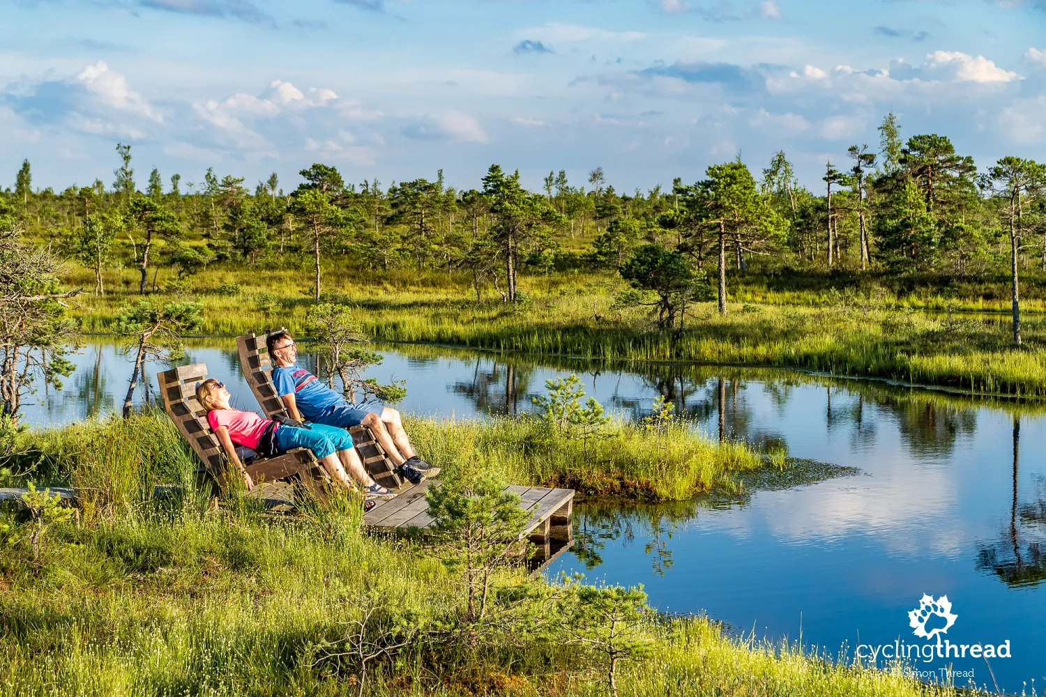 Ķemeri National Park in Latvia