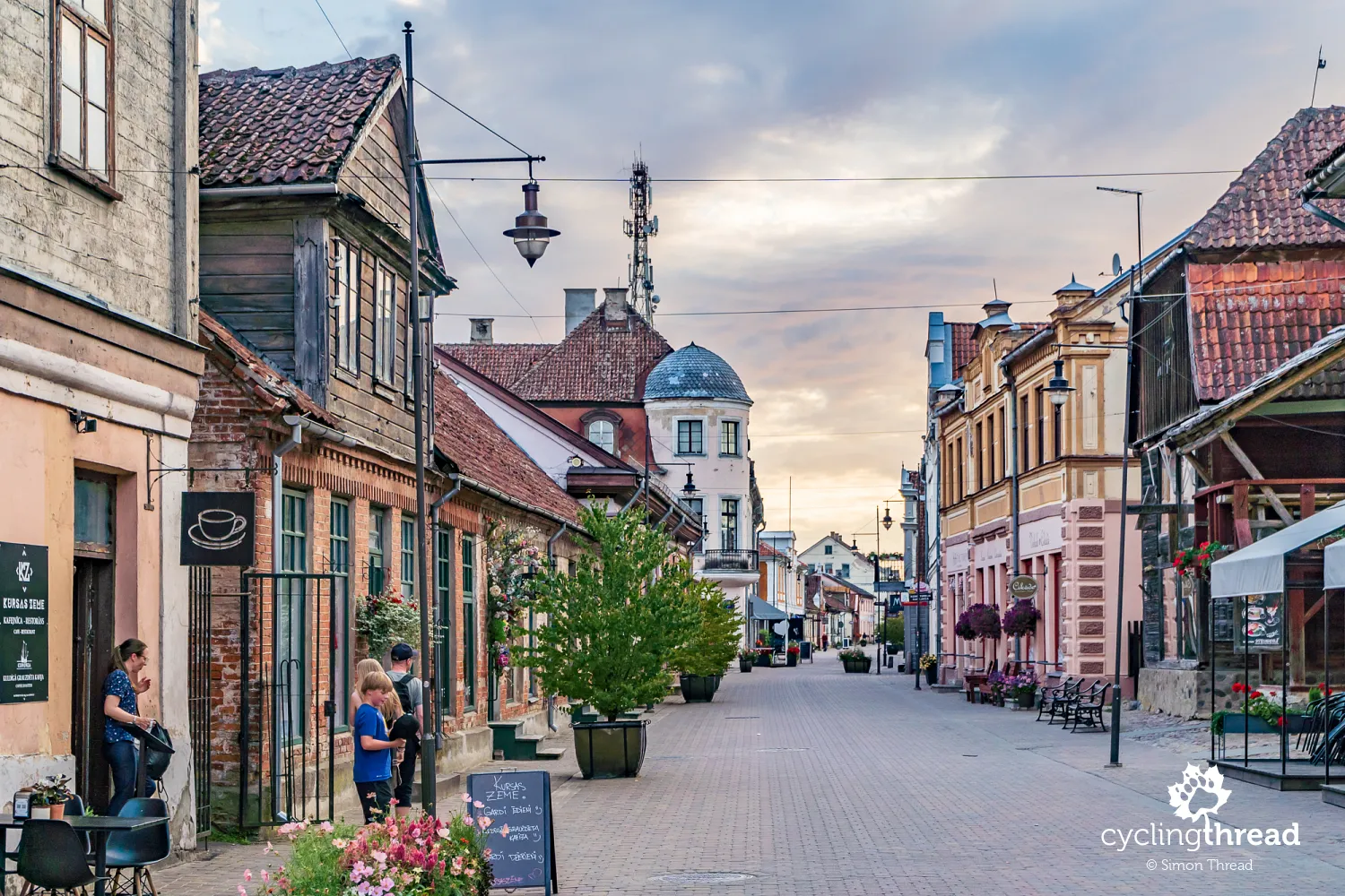 Kuldīga - wooden architecture listed by UNESCO