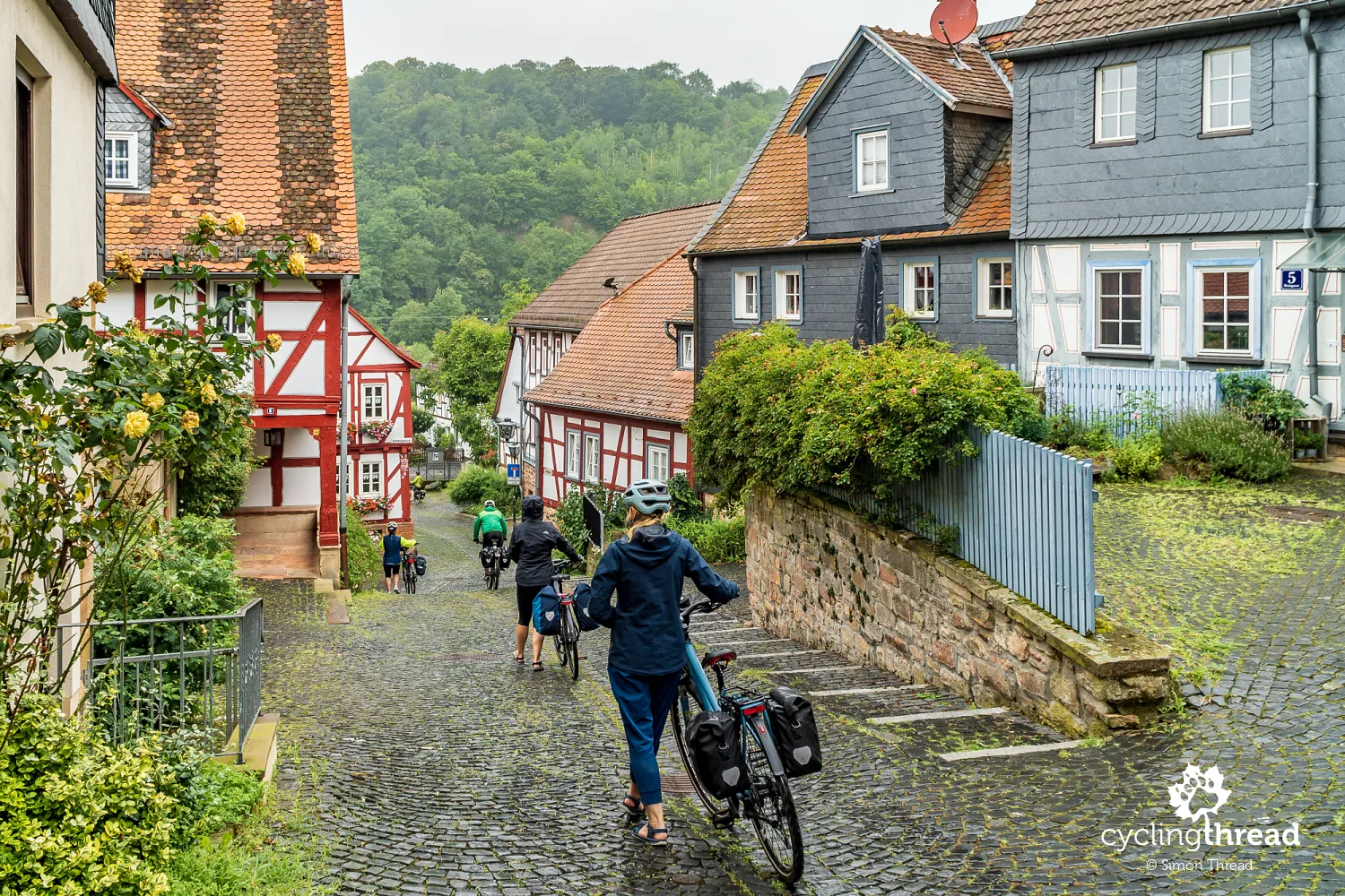 A lane in Ortenberg, Hesse
