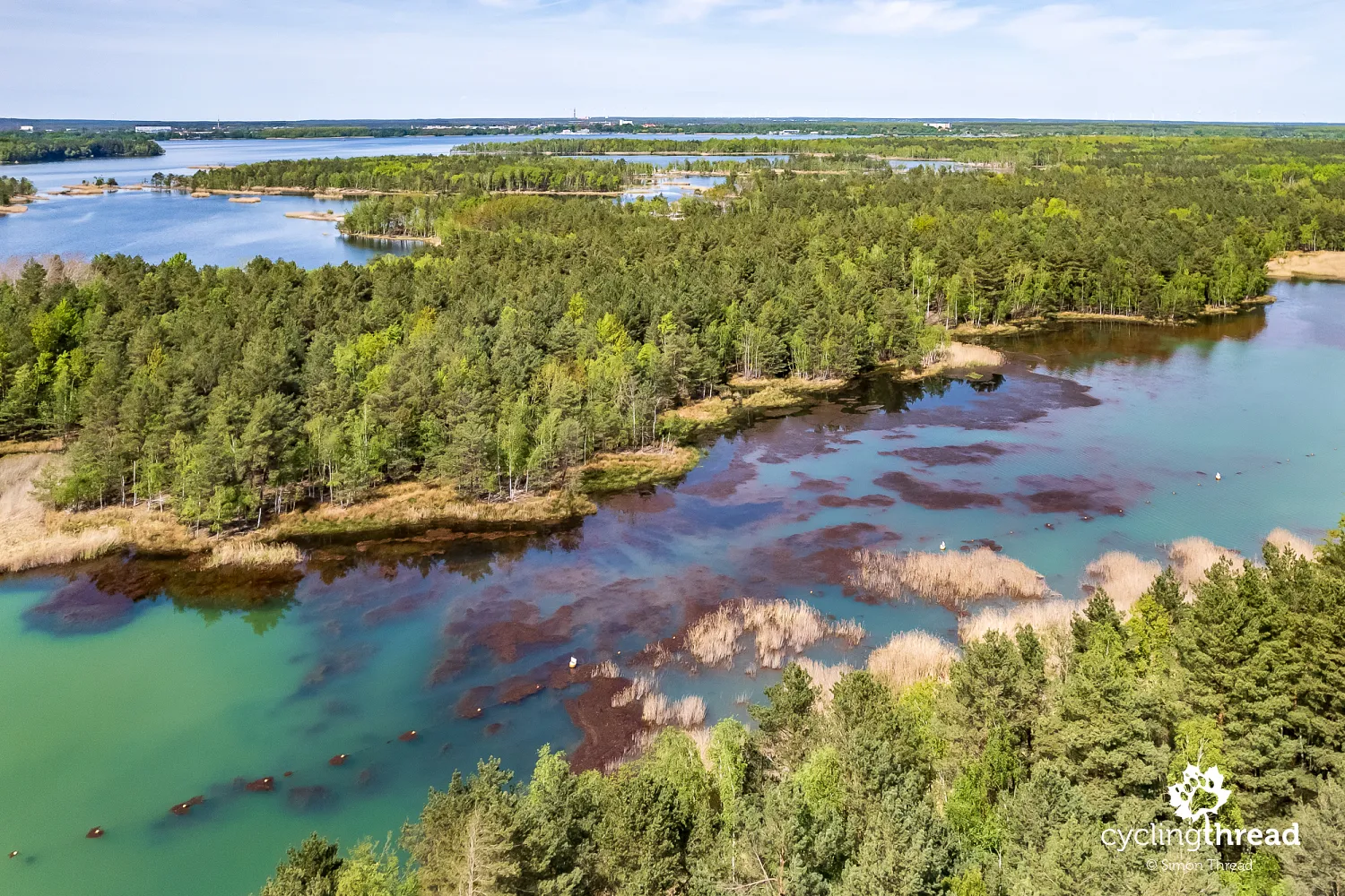 The Lusatian Lakeland in Brandenburg