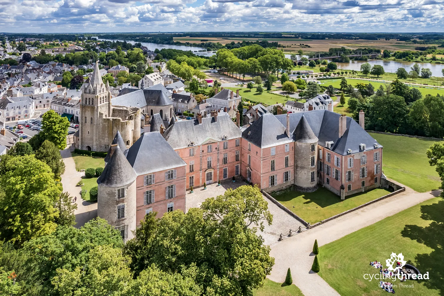 Meung-sur-Loire castle in France