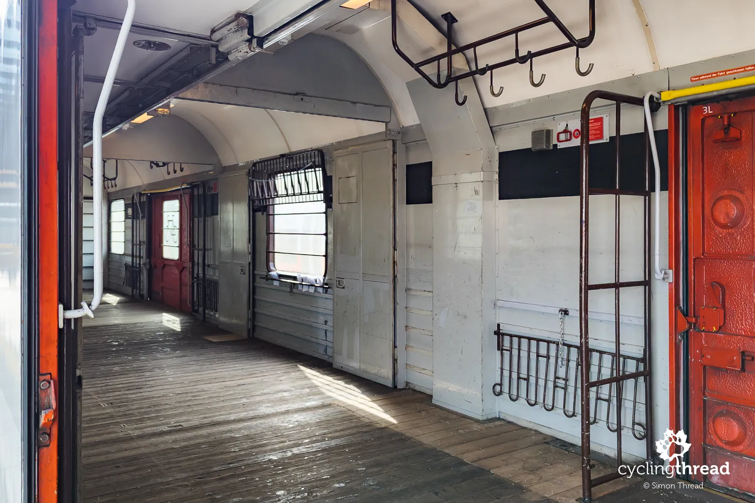 The Micotra train - space for bicycles