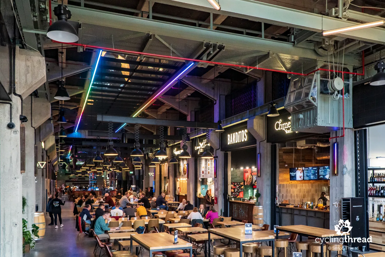 Montownia food hall in Gdańsk