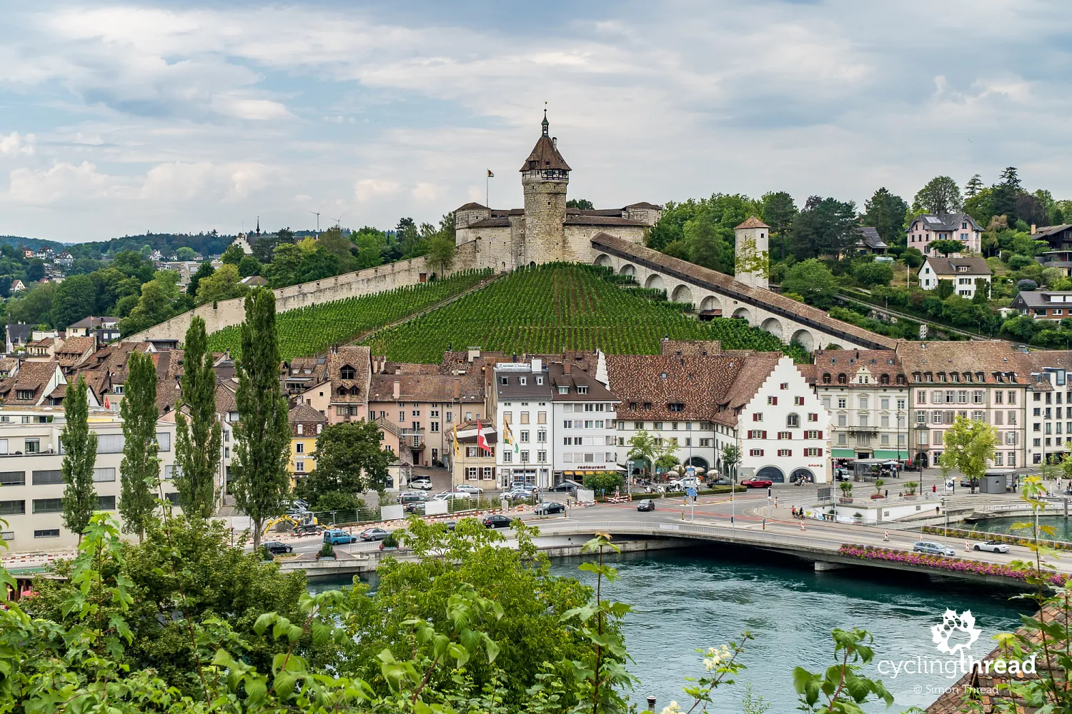 Munot fortress in Schaffhausen, Switzerland