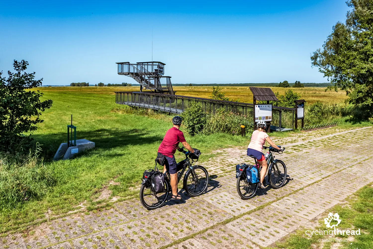 Observation tower in Słowiński National Park