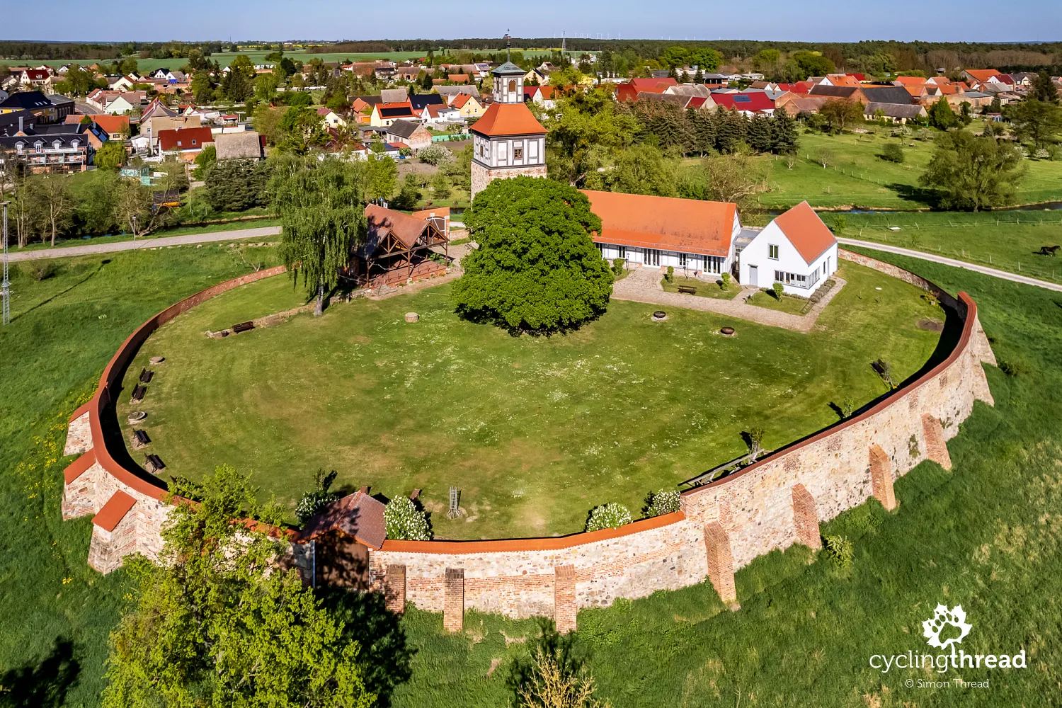 The old castle in Walternienburg